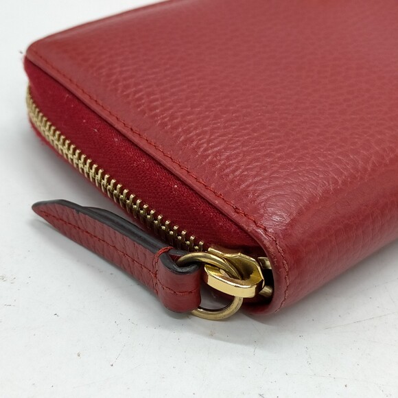 Gucci Long Wallet Red Leather #194259G12 - Picture 9 of 9